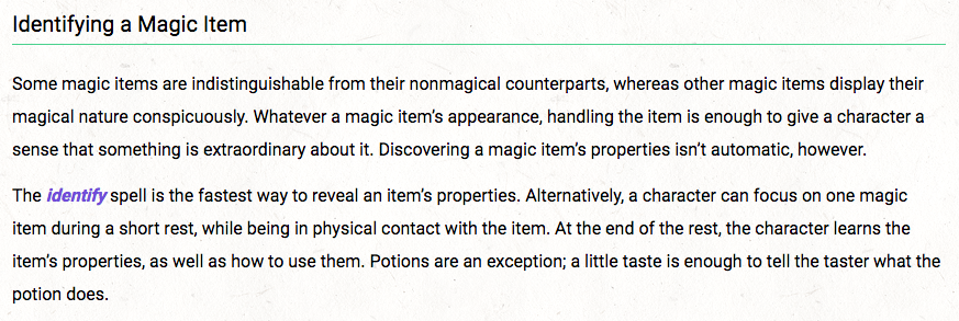 magic items 5e dmg